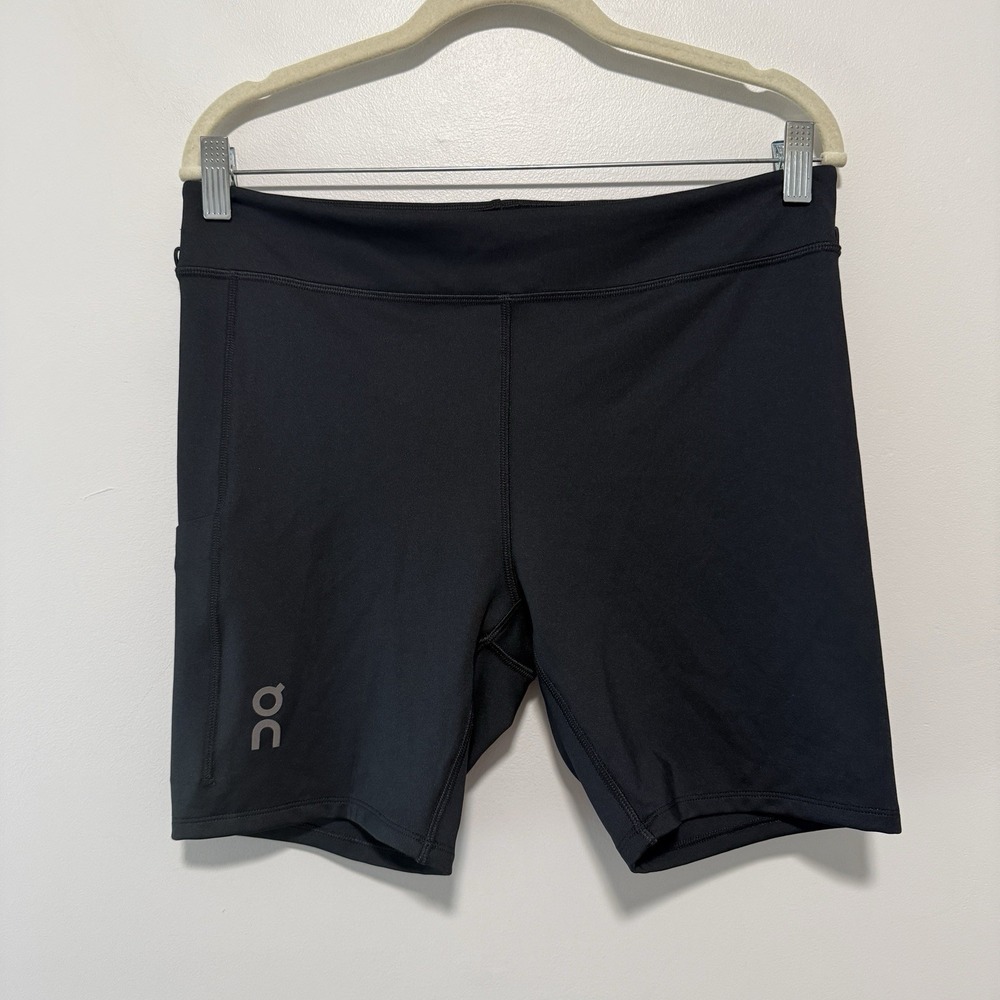 On Run On Clouds Performance Hybrid Compression Short in Black Size Men Large